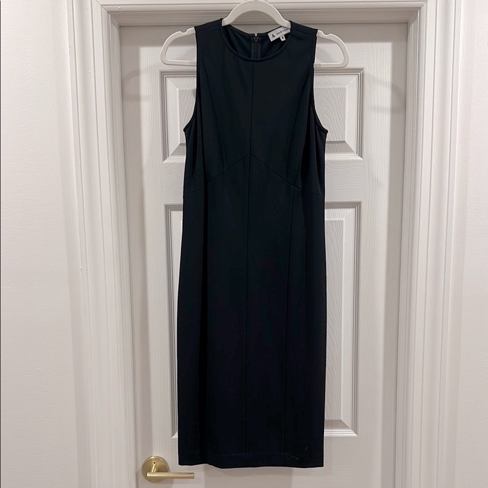 Ava & Aiden Black Sleeveless Sheath Dress